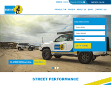 Tablet Screenshot of bilstein.com.au